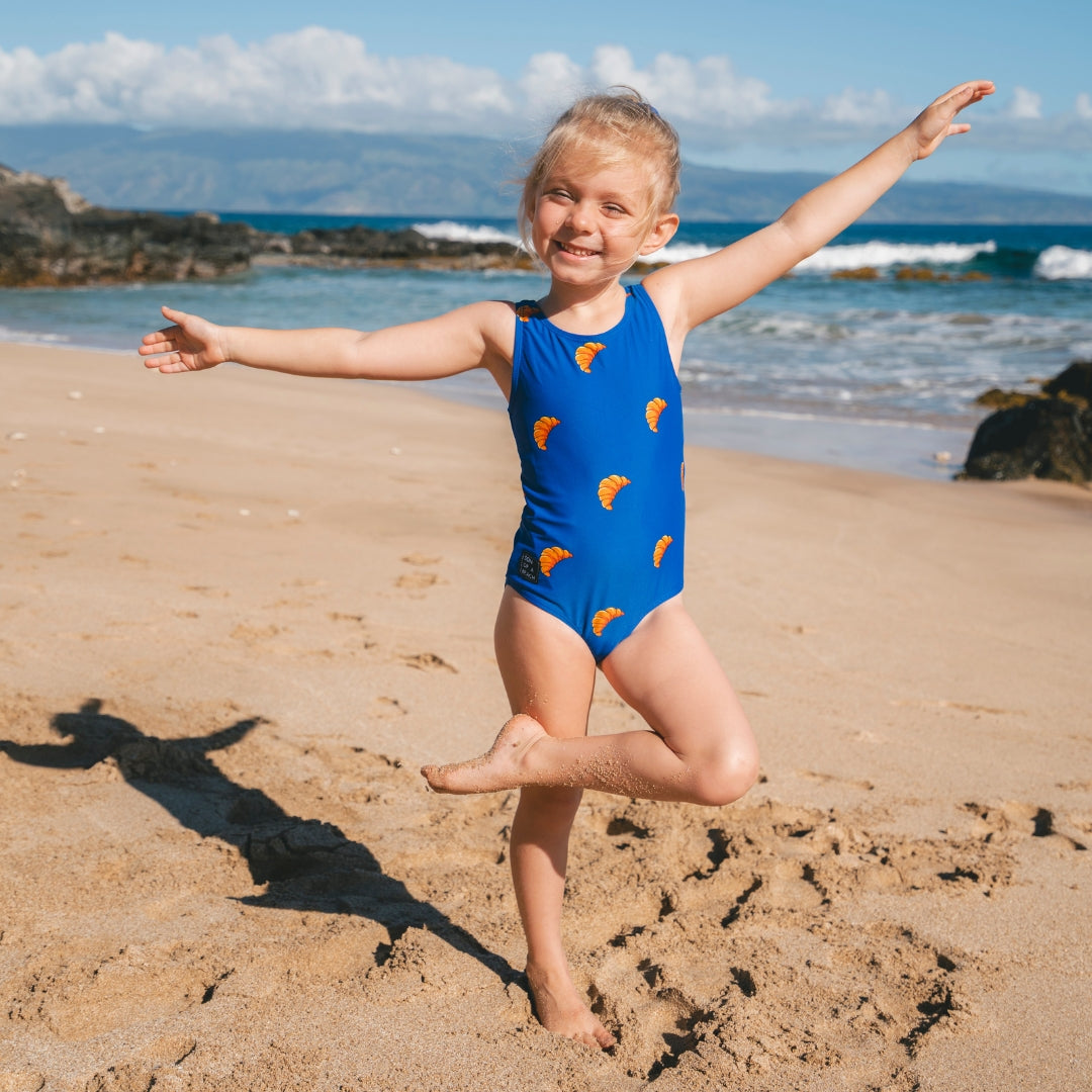 Croissant, Mother and daughter swimwear