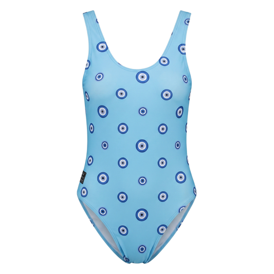 Eye, Blue, Women's Swimsuit