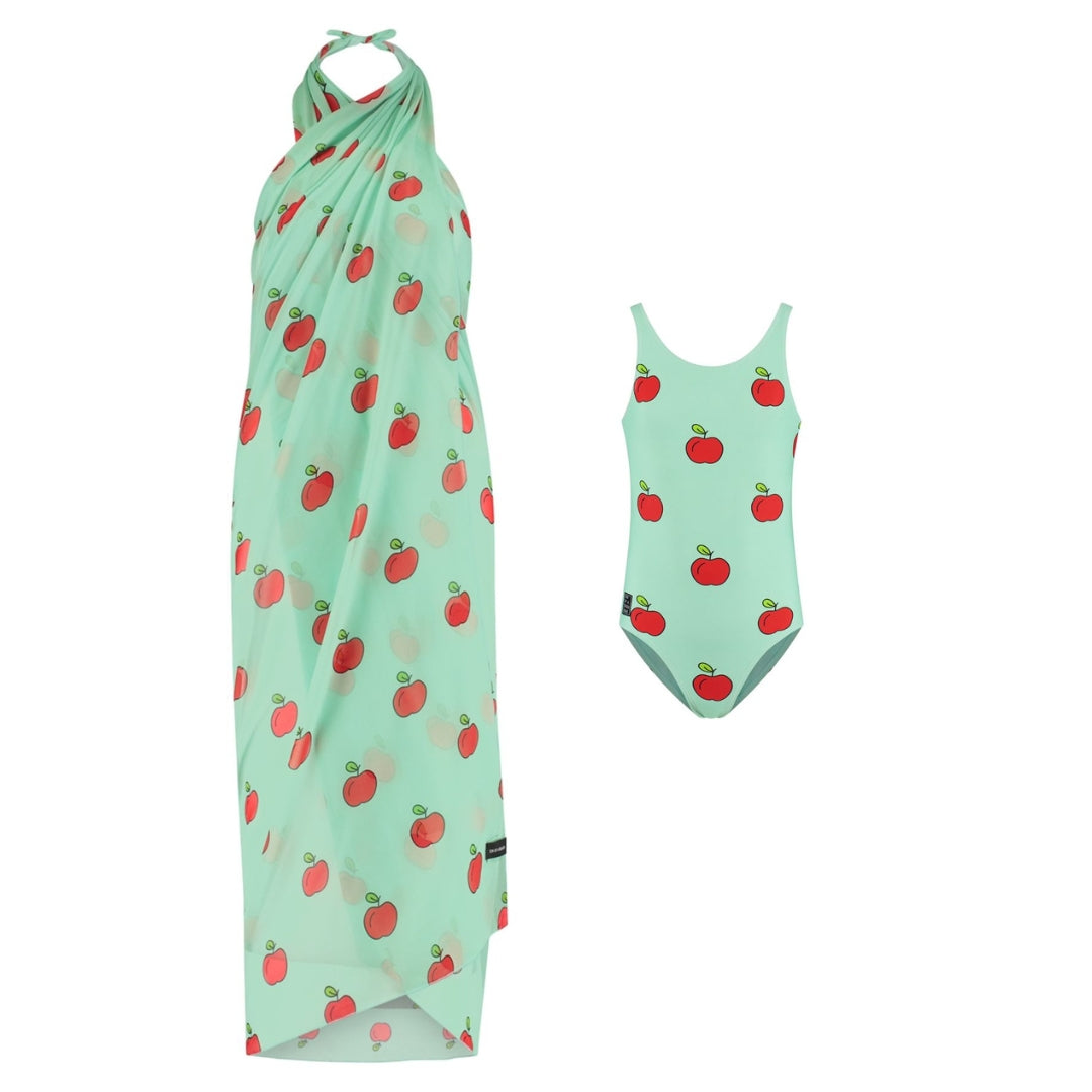 Apple, Mother and daughter swimwear