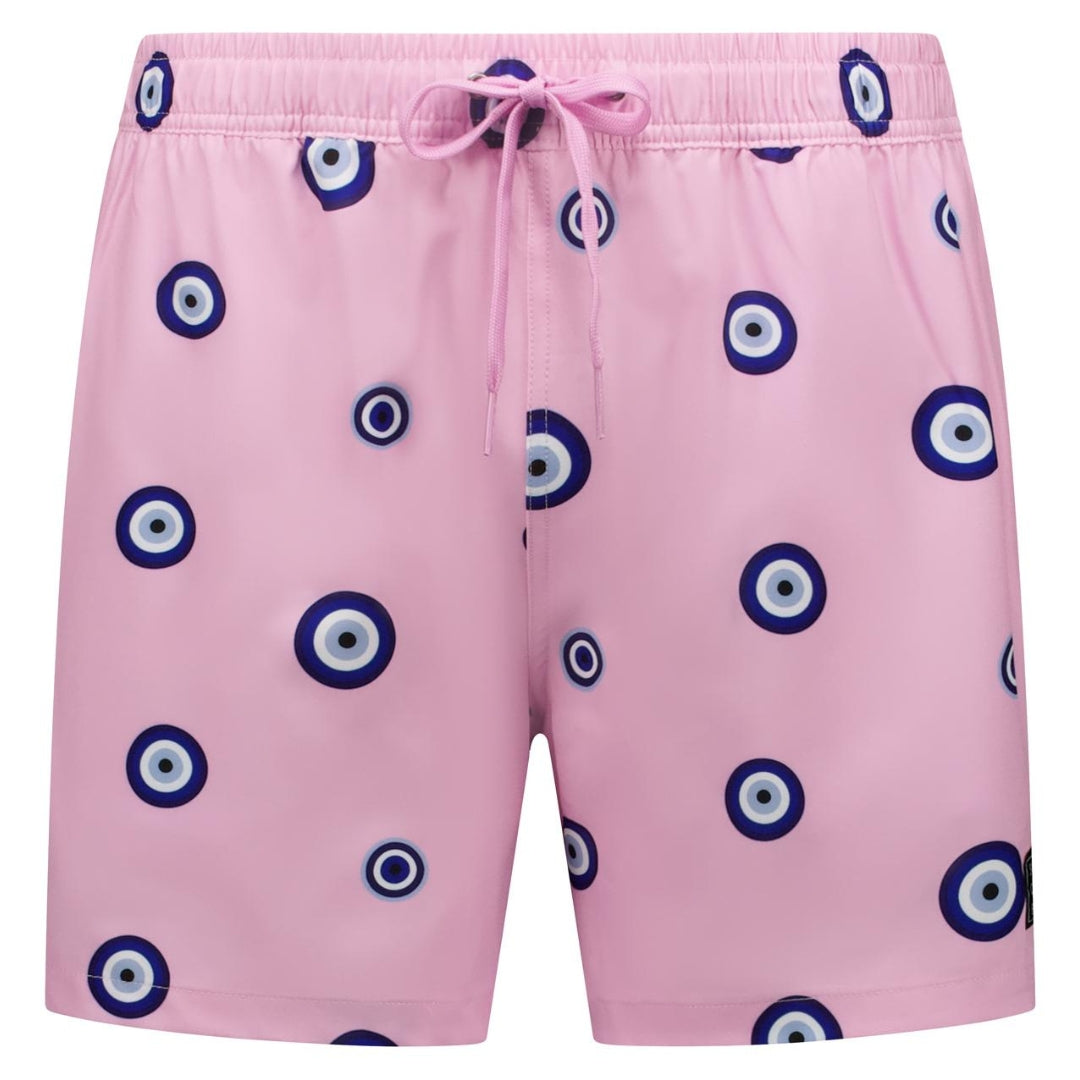 Eye, Pink, Boys Swim Shorts