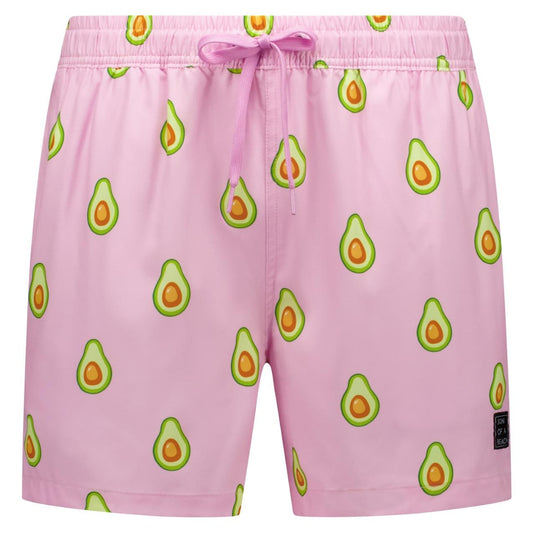 Avocado, pink, Boys swim trunks