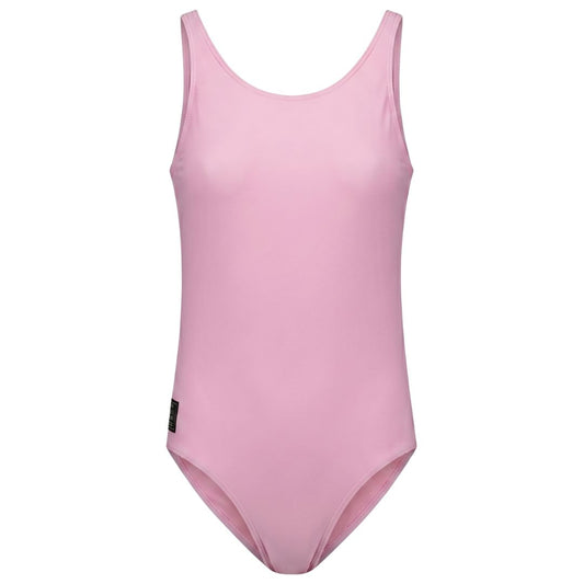 Solid, Pink, Girls swimsuit