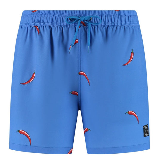 Chili pepper, Men's swimming trunks