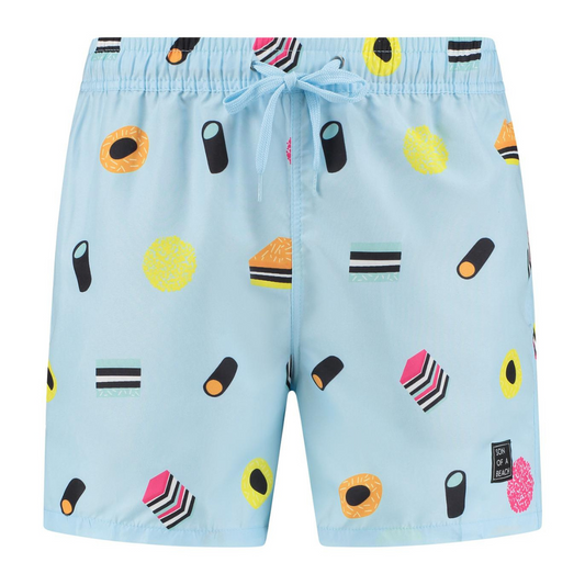English licorice, Men's swimming trunks