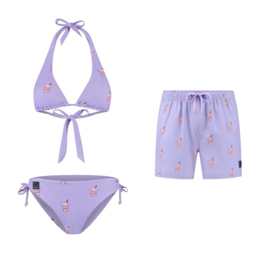 Milkshake, Mother and son bikini/swimming trunks