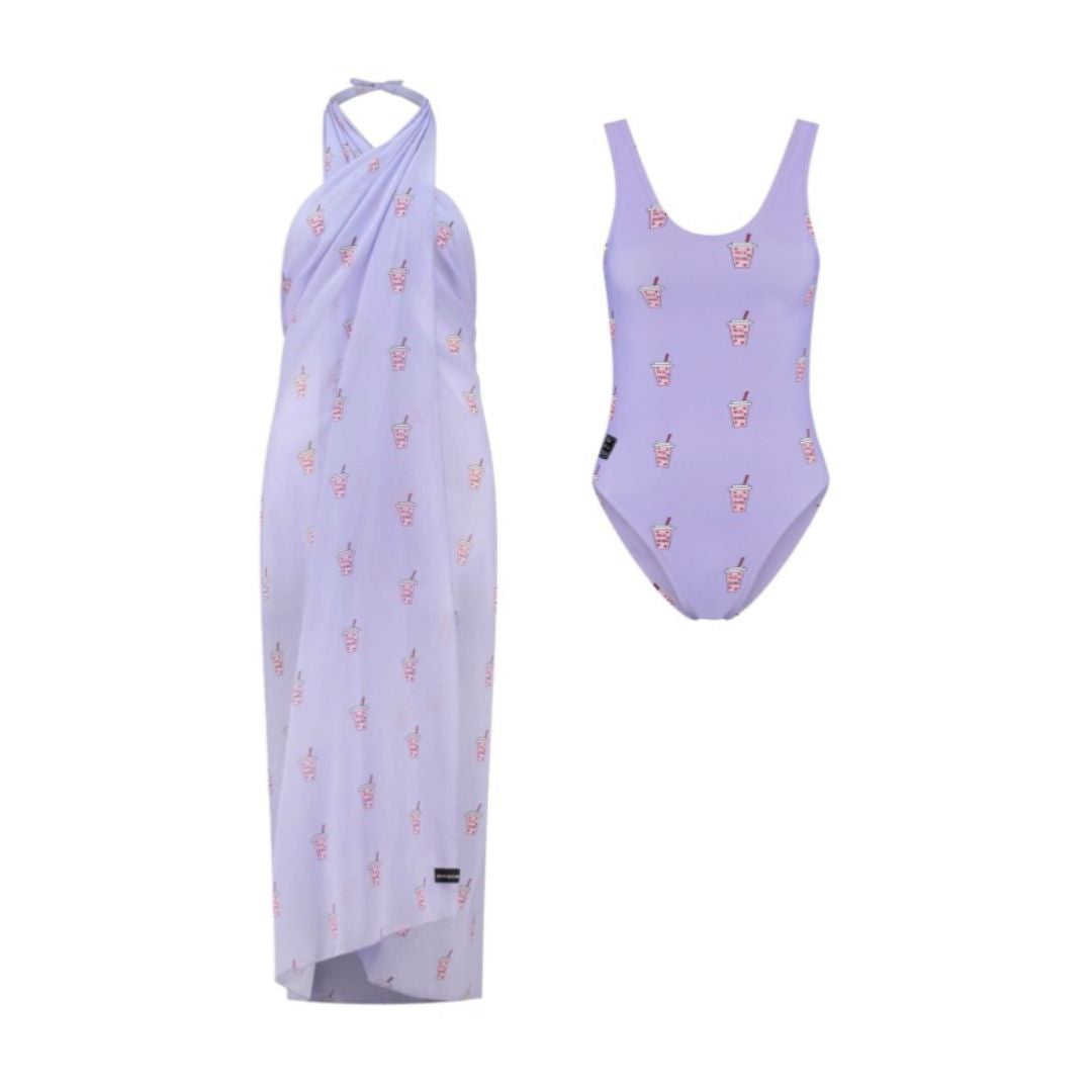 Milkshake, Women's Swimsuit/wrap