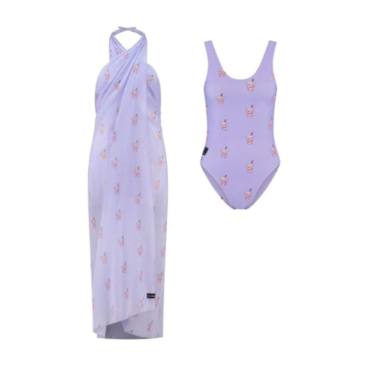 Milkshake, Women's Swimsuit/wrap