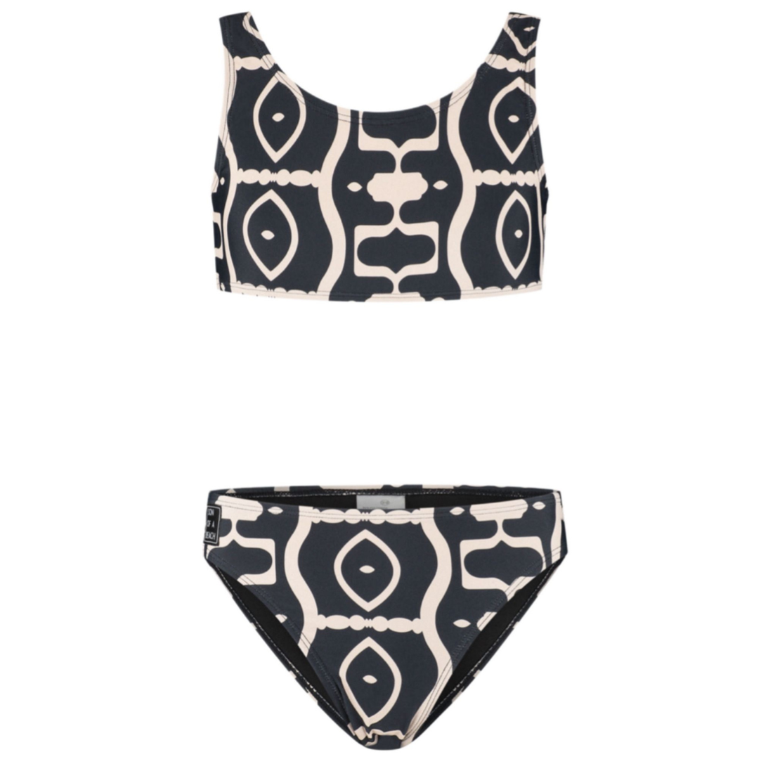 Abstract, Black, Girls bikini