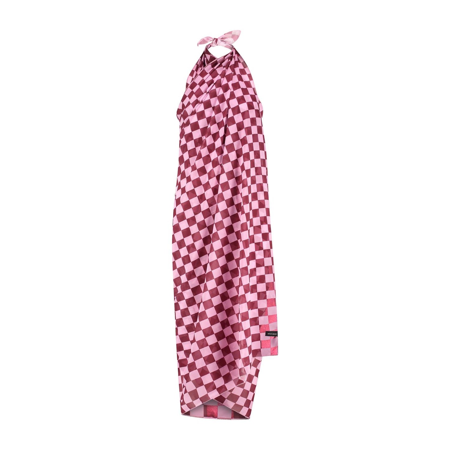Check, red, Ladies shawl